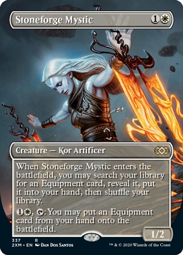 Stoneforge Mystic Double Masters Alternate Art
